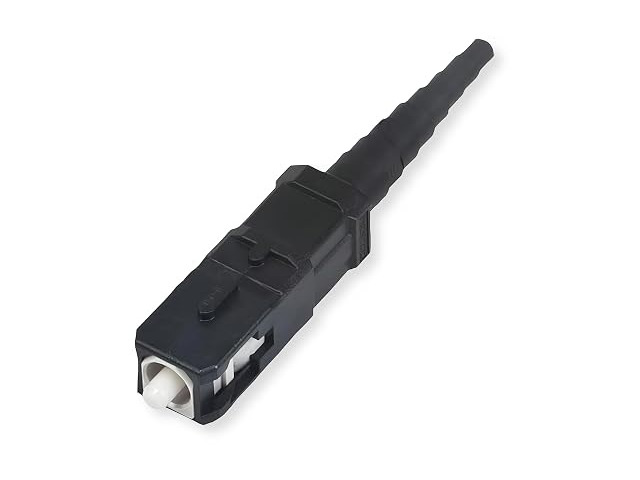 Corning 95-050-41 UniCam SC 50 Âµm Multimode OM2 Fiber Optic Connector, Black