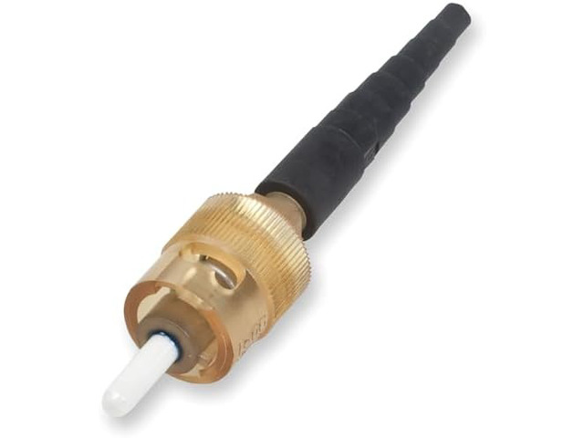 Corning 95-050-50 UniCam ST-Compatible 50 Âµm Multimode OM2 Fiber Optic Connector, Black
