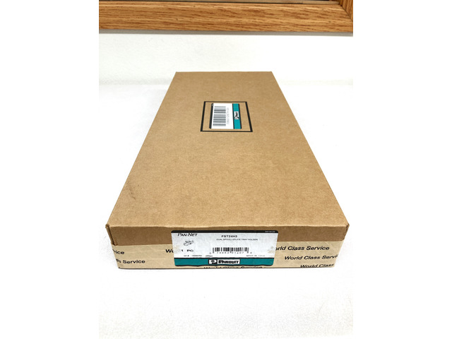 Panduit Opticom FST24H3 Fiber Splice Tray Stacking Holder for FST24, Holds 1-3 Trays, Black