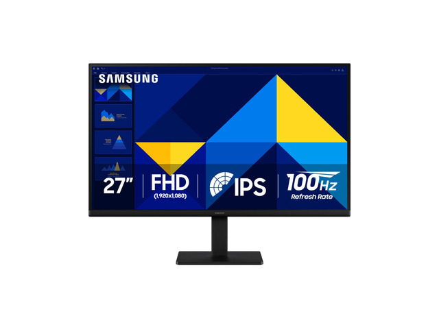 27' (S30GD) Essential Monitor with IPS Panel 100Hz Refresh Rate, Tilt Only Stand, Ergonomic Design, Advanced Eye Care, Game Mode, LS27D304GANXZA