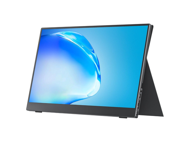 Portable Monitor 15.6 Inch 1080P FHD 60Hz 85% sRGB Travel Monitor with Speaker HDMI USB-C Second Screen for Laptop MacBook Surface PC Xbox PS4/5,...
