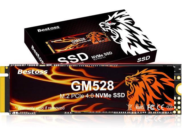 Bestoss SSD 1TB NVMe Internal Solid State Drive SSD - PCIe Gen 4.0, M.2 2280, Up to 5,000 MB/s, Compatible with Desktop and Laptop