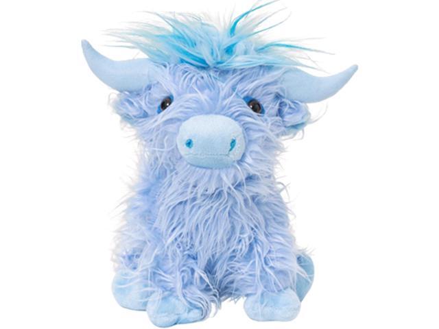 Fluffy Highland Cow Stuffed Animal, 10' Cute Soft Kawaii Cattle Plush Toy for Kids, Cuddly Scottish Cow Farm Animal Stuffy Birthday Gift Home Decor...