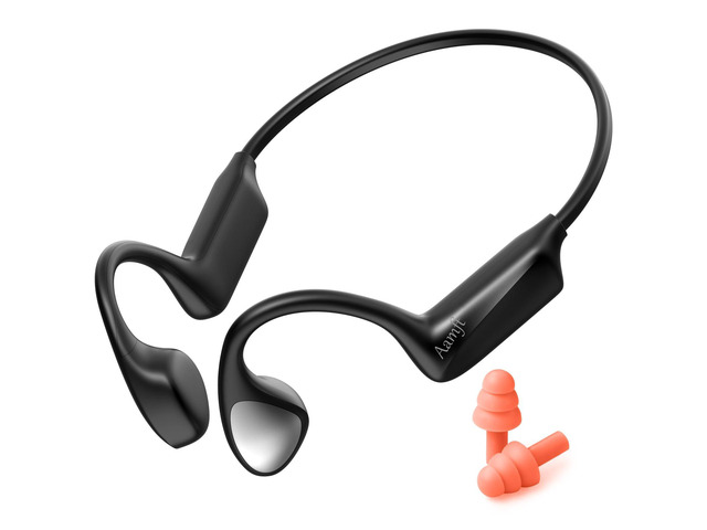 Bone Conduction Headphones - Bluetooth 6.0 Open Ear Headphones, Comfort Fit Wireless Headphones with Mic, 10hrs Playtime, IPX6 Sweatproof,...