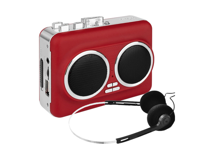 Cassette Player Recorder, Portable Cassette Tape Player with Built-in Dual Speakers, Auto Reverse, Cassette to MP3 Converter,Rewind Stereo Cassette...