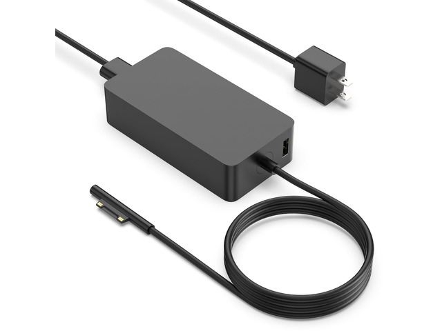 65W Surface Pro Charger,Compatible with Microsoft Surface Pro 3/4/ 5/6/7/8/9/10/11/X, Surface Laptop 1/2/3/4/5/6/7 Surface Book 1/2 Surface Go 1/2/3