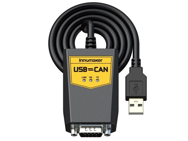 USB to CAN Converter Cable for Raspberry Pi5/4/Pi3B+/Pi3/Pi Zero(W)/Jetson Nano/Tinker Board and Any Single Board Computer Support Windows Linux...