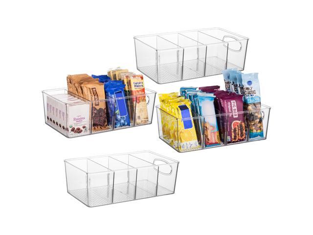 Pantry Organizers and Storage, Cabinet & Kitchen Organizer and Storage - Fridge Organizer, Drawer Organizer and Snack Organizer - Refrigerator and...