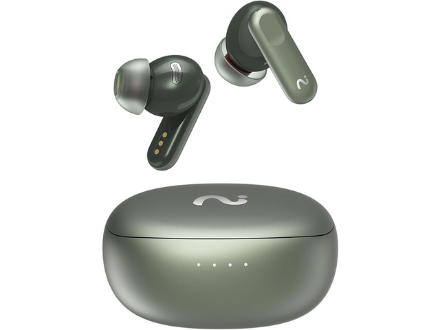 Viaim - Nano+ Wearable AI Meeting Recorder Earbuds with Transcription - Green