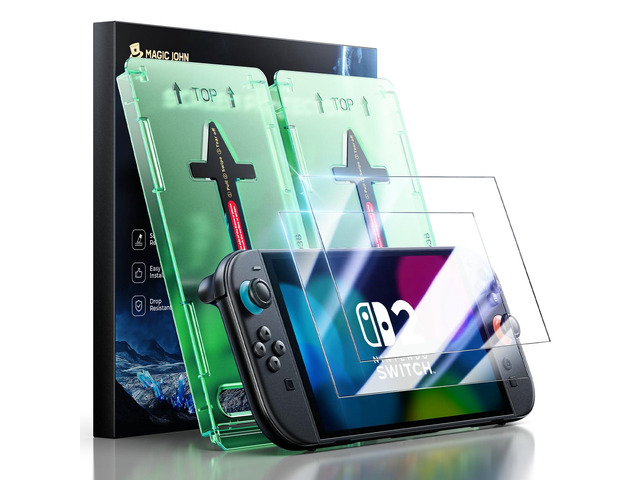 ViewSonic for Nintendo Switch 2 Eye Protection Screen Protector 7.9'' 2025, Anti-Glare, Blue Light Filter, HD Clear, Automatic Dust Removal, 9H...