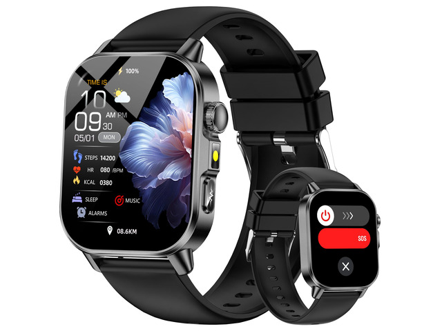 Smart Watch for Men Women with 2.0' HD Display, Blood Pressure Oxygen Heart Rate Sleep Monitor, 136 Sports Modes, IP68 Waterproof Fitness Tracker...