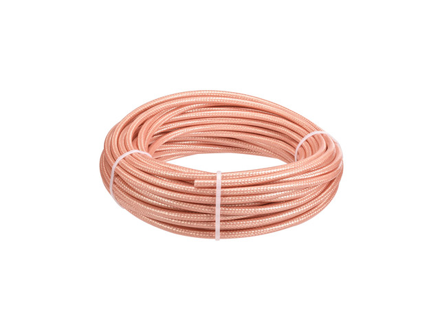 RG400 RF Coax Cable 50ft, M17/128 Double Shield Coaxial Cable for Base Station Ham Amateur Radio Antenna Jumper