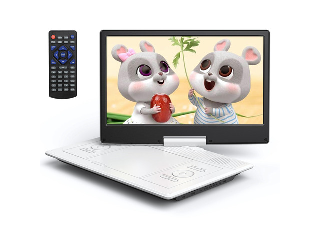 16.9' Portable DVD Player, 14.1' HD Screen, Easy Setup Elderly-Friendly, Just Insert and Play, Enjoy Clear Picture Quality, All-Region Playback,...