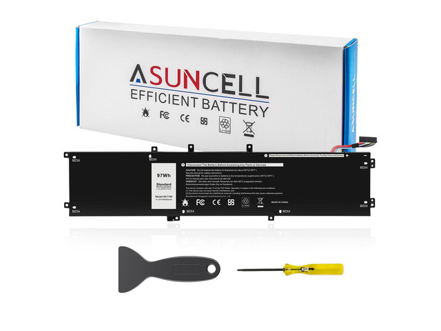 97Wh 4K1VM Battery Replacement for Dell G7 17 7700 Series Notebook W62W6 0W62W6 9TM7D 09TM7D XYCW0 0XYCW0 V0GMT NCC3D 0NCC3D NYD3W 0NYD3W 11.4V...
