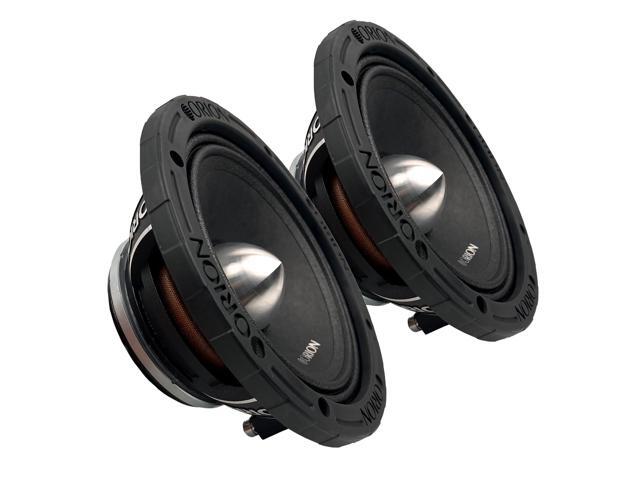 HCCA654NHP HCCA Series 6.5 Ultra Efficient Neodymium Midrange Loudspeakers, 1800W Max Power, 450W RMS, 4 Ohm, 2 Voice Coil - High Output Pro Car.