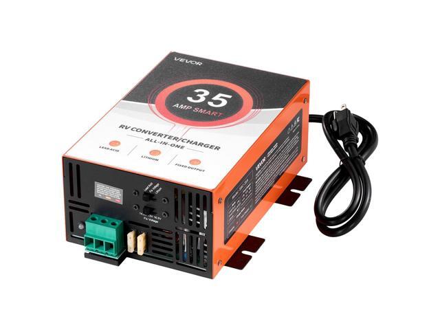 RV Power Converter, 35 Amp, 110V AC to 12V DC RV Converter Battery Charger, 4 Stage Smart Charging, 13V to 16.5V Operating Range, Compatible with...