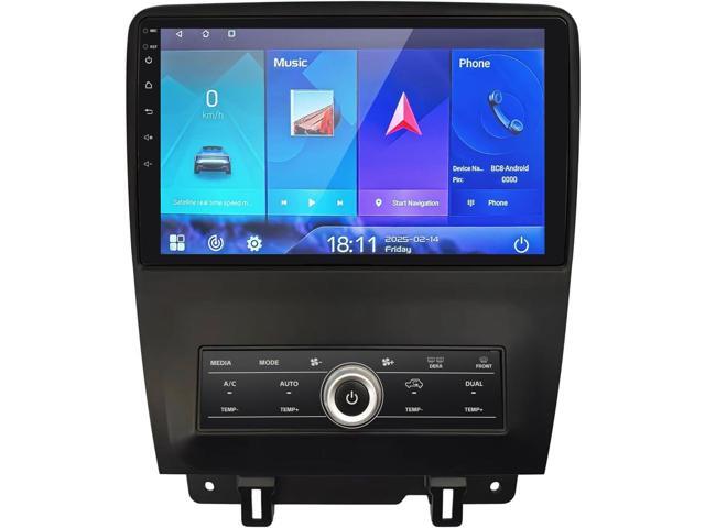 4+64G Car Radio for Ford Mustang 10 inch Touch Screen 2010 2011 2012 2013 2014 Stereo,Wireless Carplay/WiFi/Bluetooth/EQ Audio/Andriod...