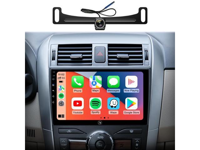 5G WiFi Android Car Stereo for Toyota Corolla 2008 2009 2010 2011 2012, 9 Inch IPS HD Touch Screen Car Radio Wireless CarPlay Android Auto, GPS.