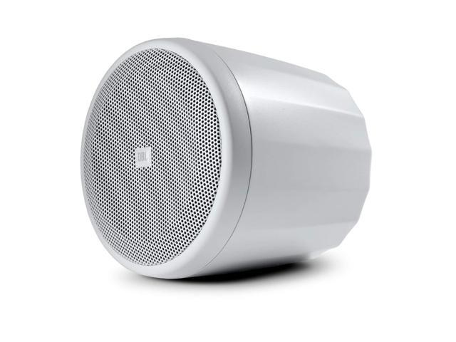 Professional C62P-WH Ultra-Compact Mid-High Satellite Hanging Pendant Speaker, White, Sold as Pair