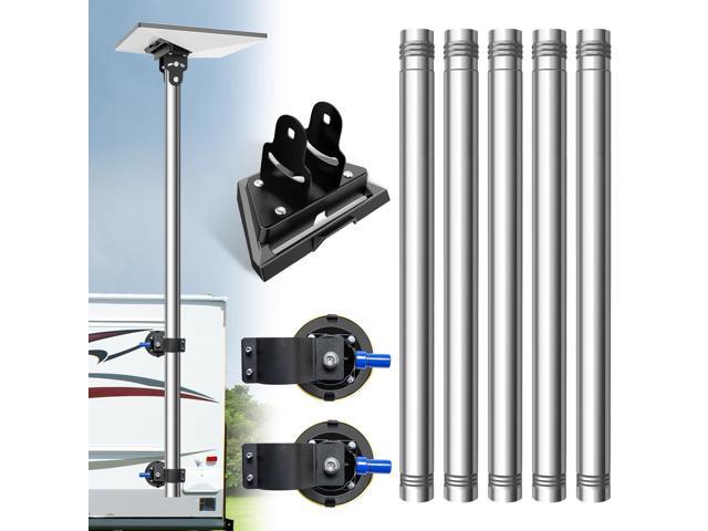 Starlink Mini Pole Mount, 8 Ft Starlink Mimi Mounting Kit with 4.5' Suction Feet, Removable Stainless Steel Pole, Suction Cup Mount/Accessories...