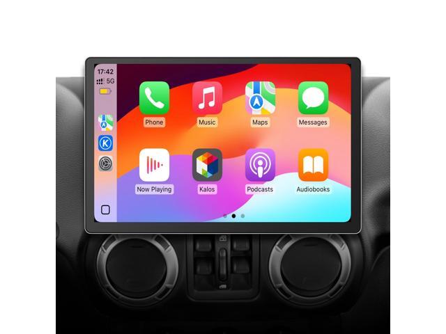 6GB 128GM Car Radio Stereo for Jeep Wrangler JK 2007-2018 Dodge Ram 2009-2012 with Wireless CarPlay Android Auto 11.5 Inch QLED Screen