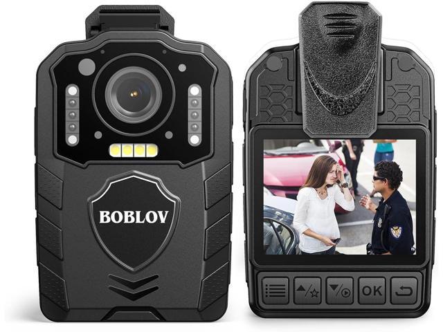 KJ25 1080P Body Cam, 3000mAh with 10-13Hrs Recording, Affordable Body Camera with Night Vision, for Hiking, Delivery, Law Enforcement, and Pet.