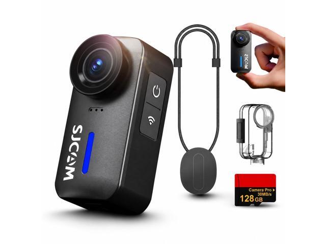 C110Plus 128GB,4K POV Magnetic Action Camera,170° FOV Video,6-Axis Stabilization,Werable Body Camera, 30M Waterproof,for...