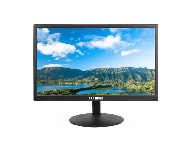 17 inch PC Monitor LED Monitor 1440x900, 75HZ, 5Ms, 16:10, Viewing Angle 95°(Horizontal),TN Panel, VESA Wall Mountable, VGA & HDMI Port, Black