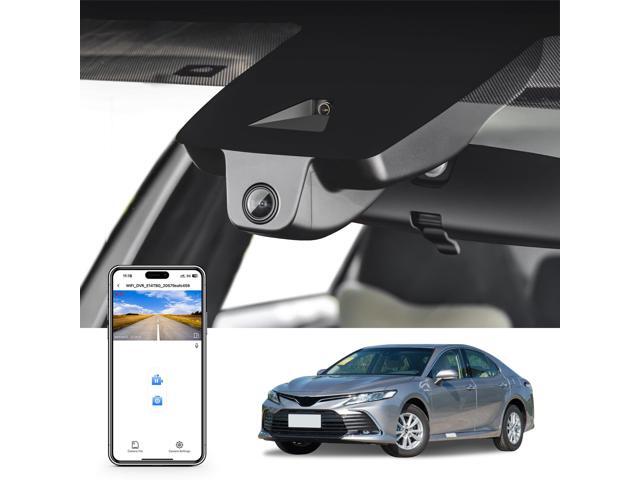 4K Dash Cam Custom fit for Toyota Camry & Camry Hybrid 2018 2019 2020 (Model B), LE L XLE SE XSE Sedan 4D etc, Integrated OEM Look, UHD 2160P...