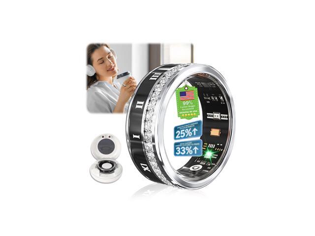 10 Gen Diamond Smart Ring and Wireless Charging CaseIndustry Ranking No.1 0 Measurement Error 2026 Smart Ring for Women & Men for Sleep Tracking.