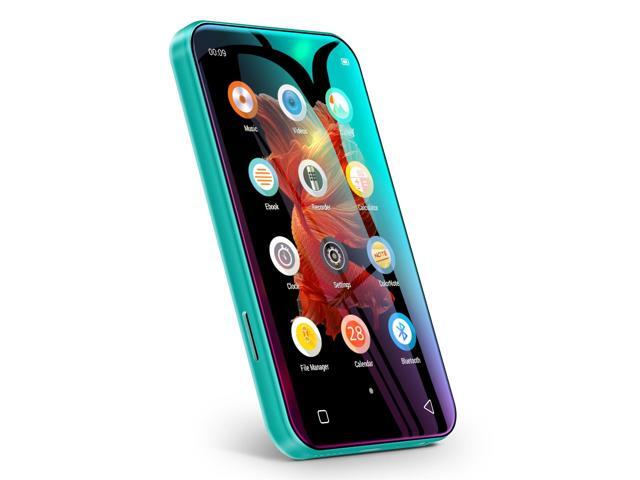 72GB MP3 Player with Bluetooth, 4.0' Full Touchscreen Mp4 Mp3 Player with Speaker, Portable HiFi Sound Music Player with Voice Recorder, Can't...