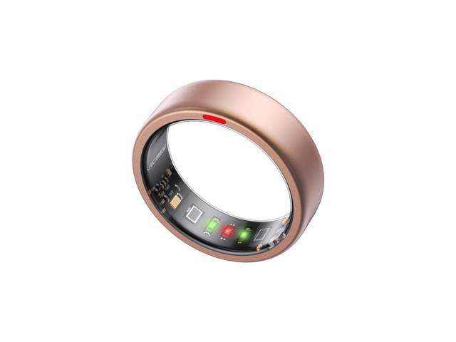 Smart Ring Pro, No App Subscription, Sleep & Activity Tracker with Heart Rate Monitoring, 7 Days Battery Life, IP68 Waterproof Fitness Ring,...