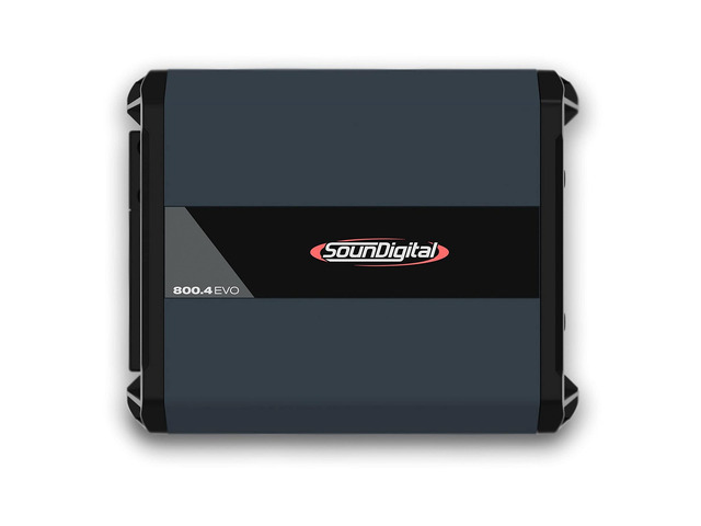 Car Full Range Amplifier 800 - 4 Channels 800 Watts RMS 4 Ohm - Compact Size - Professional Quality - 2025 Best Performance Award