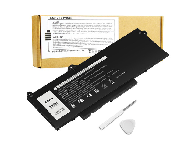 GRT01 0P3TJ VXD57 Laptop Battery for Dell Latitude 15 5521 5531 14 5421 5431 Precision 3470 3561 3571 3581 3591 Mobile Workstation Alienware m17 R5...