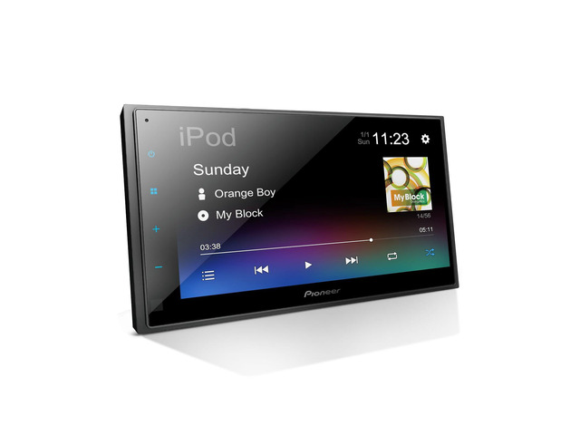 DMH-130BT 6.8' Resistive Touchscreen, Double Din Bluetooth, Backup Camera, USB, FLAC, AM/FM Radio, Short Chassis, 50W x 4 Output, Steering Wheel...