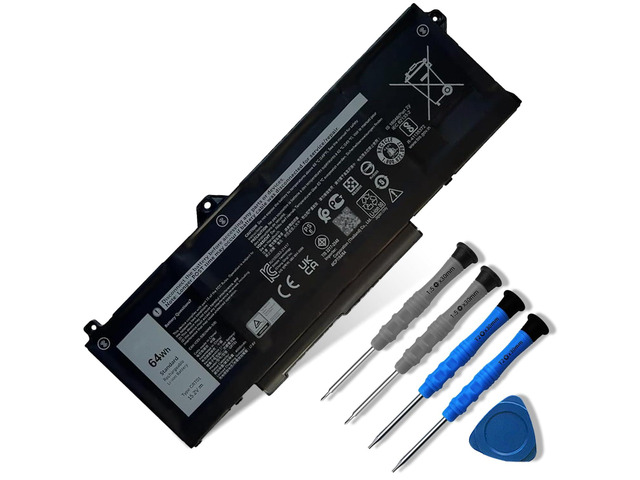 GRT01 64Wh Laptop Battery Replacement for Dell Latitude 14 5421 5431 15 5521 5531 Precision 3470 3561 3571 Alienware m17 R5 AMD Series R05P0 00P3TJ...