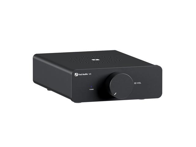 V3 Stereo Amplifier Home Audio 300 Watts x2 Power TPA3255 Class D Mini Speaker Amp 2 Channel Audio Component for Passive Bookshelf Tower Speakers...