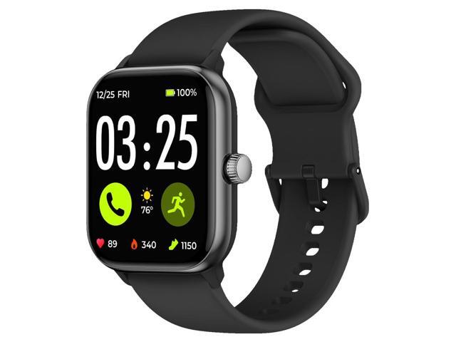 Health Smartwatch 4 - Smartwatch for Men & Women, Heart Rate, Sleep & SpO2 Monitor, Pedometer, Fitness Tracker, Answer/Make Calls IP68 Waterproof...