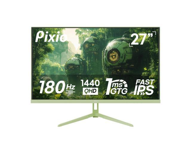 PX278 Wave Mint Green 27 inch 180Hz Refresh Rate Quad HD 1440p Resolution Fast IPS Panel 1ms GTG Response Time Built-in Speakers Gaming Monitor...