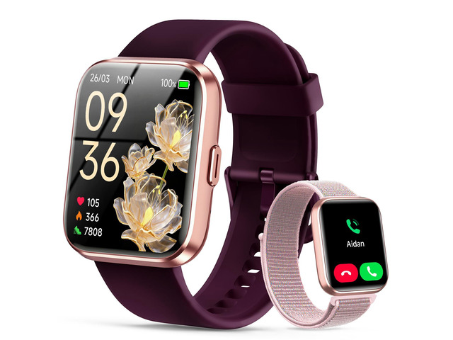Smart Watches for Women, 1.83' Alexa Smart Watch for Android Phones & iPhones with Calls/Messages, 120+ Sport Modes Fitness Watches for Women Men...
