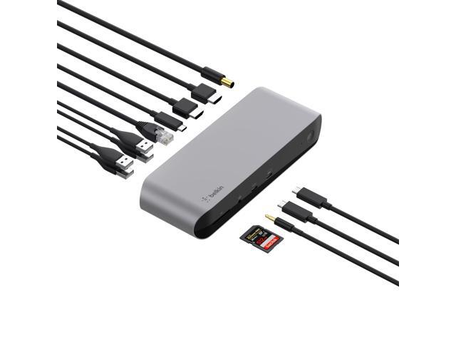 Thunderbolt 3 Dock Pro w/ Thunderbolt 3 Cable - USB-C Hub - USB-C Docking Station for MacOS & Windows, Dual 4K @60Hz, 40Gbps Transfer Speed, 85W...