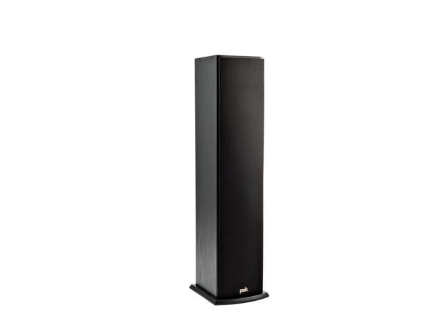 T50 Home Theater and Stereo Floor Standing Tower Speaker (Single, Black) - Deep Bass Response, Dolby and DTS Surround