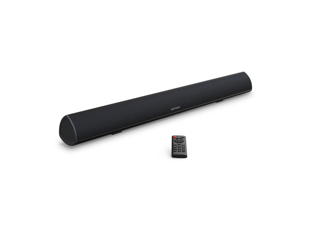 Soundbar, TV Sound Bar with Wired HDMI and Wireless Bluetooth 5.0 Home Theater System (28 Inch, Enhanced Bass Technology, 3-Inch Drivers, Bass...