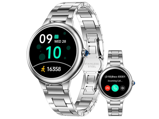 2026 DA GPT Smart Watch for Women, 1.19' AMOLED Display, AI Customizable Watch Face, Heart Rate, Sleep Monitor, 107 Sports Modes Fitness Tracker,...