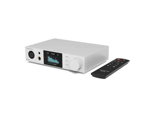 DX5 II Hi-Res DAC & Headphone Amp Combo Dual ES9039Q2M, X-Hybrid Amp, 10-Band PEQ, LDAC Bluetooth 5.1, 4.4mm Balanced & 6.35mm Headphone Output,...