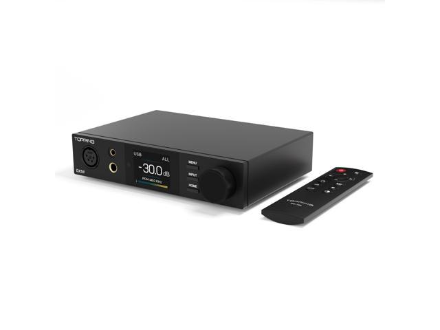 DX5 II Hi-Res DAC & Headphone Amp Combo Dual ES9039Q2M, X-Hybrid Amp, 10-Band PEQ, LDAC Bluetooth 5.1, 4.4mm Balanced & 6.35mm Headphone Output,.