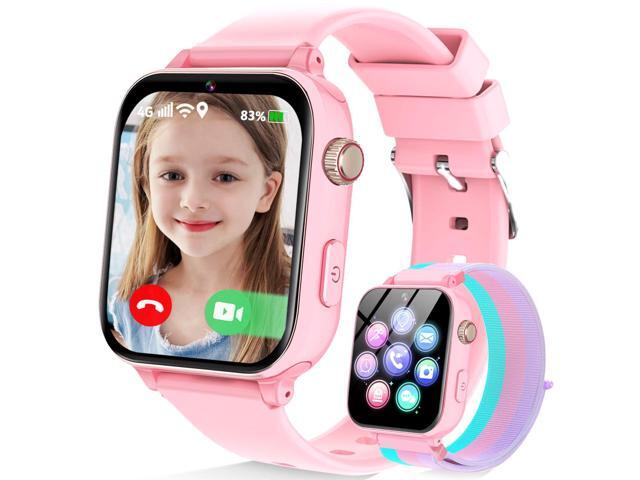 4G Kids Smart Watch Phone GPS, Smartwatch for Boys Girls Ages 4-12 Years with Video Call Chat Class Mode SOS Camera Alarm Games Parental App Touch...