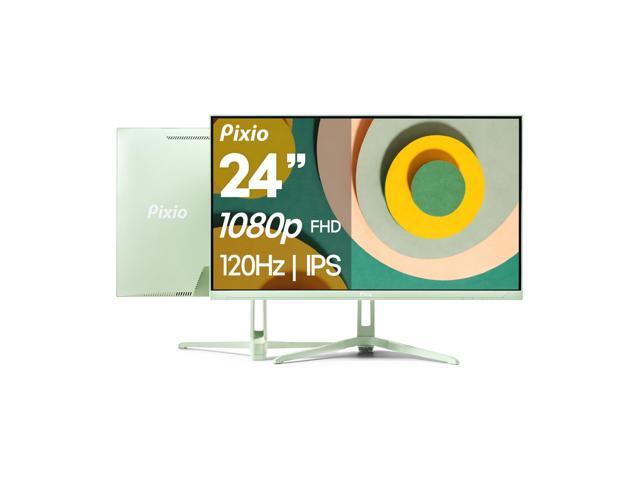 PX246 Wave Mint Green 24 inch 120Hz Refresh Rate FHD 1080p Resolution IPS Panel 4ms GTG Response Time Gaming Monitor with Adaptive Sync
