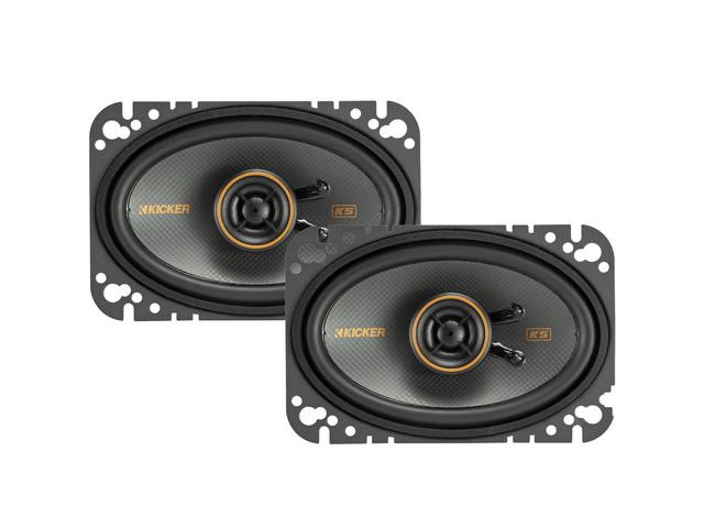 51KSC4604 KS-Series 4x6 Coaxial Speakers with.5' tweeters, 4-Ohm, Pair