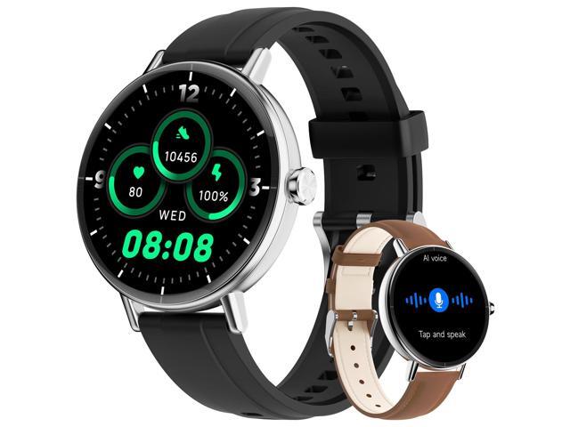 Smart Watches for Men Women,1.57'HD 43mm Smartwatch for iPhone/Samsung/Android,(Answer/Make Call),Fitness Tracker with Heart Rate/SpO2/Sleep...